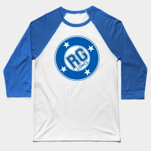 RG Bullet Logo Blue Baseball T-Shirt